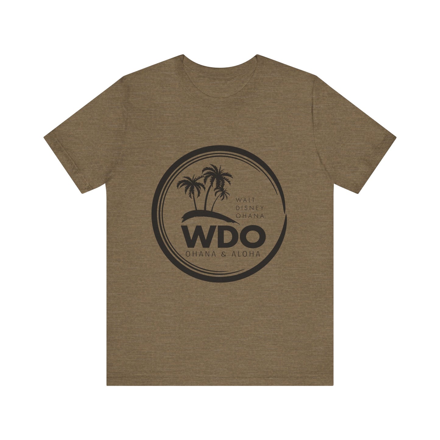 Ohana Tee (Unisex Short Sleeve w/ black logo)