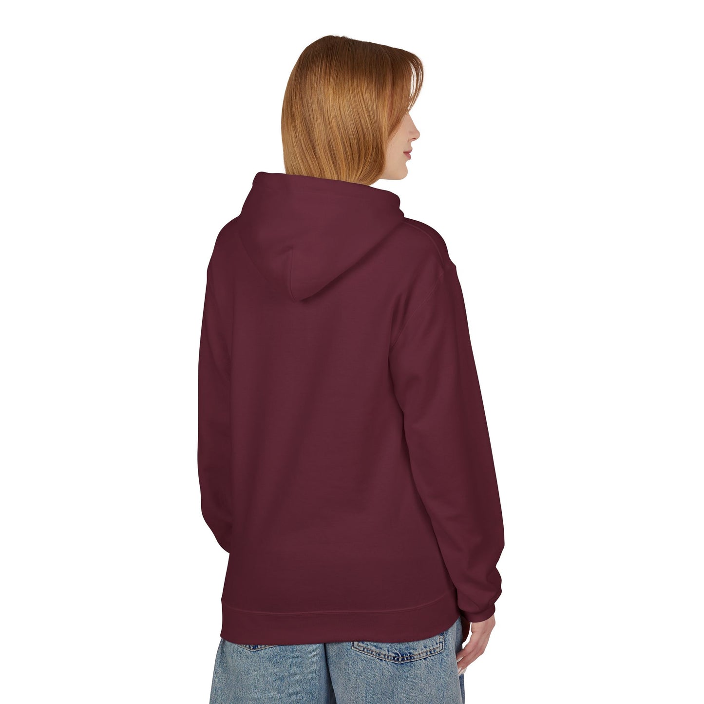 Stay Stylish & Cozy Hoodie – White Logo Minimalist Sweatshirt, Premium Unisex Streetwear Pullover, Soft Casual Fashion Hoodie