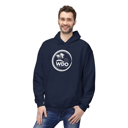 Stay Stylish & Cozy Hoodie – White Logo Minimalist Sweatshirt, Premium Unisex Streetwear Pullover, Soft Casual Fashion Hoodie