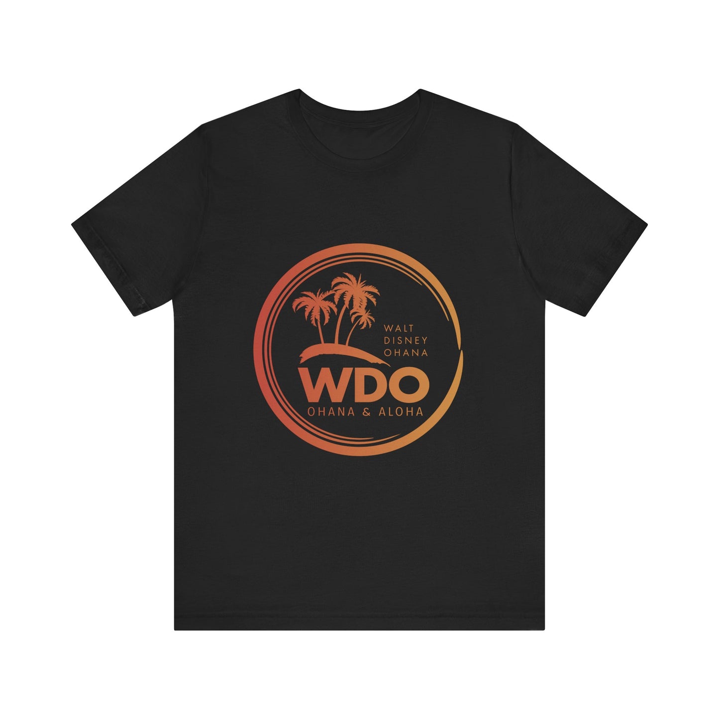 Ohana Tee (Unisex Short Sleeve w/ orange logo)