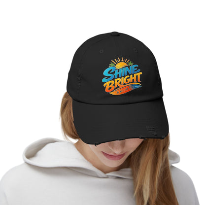 Shine Bright Distressed Cap