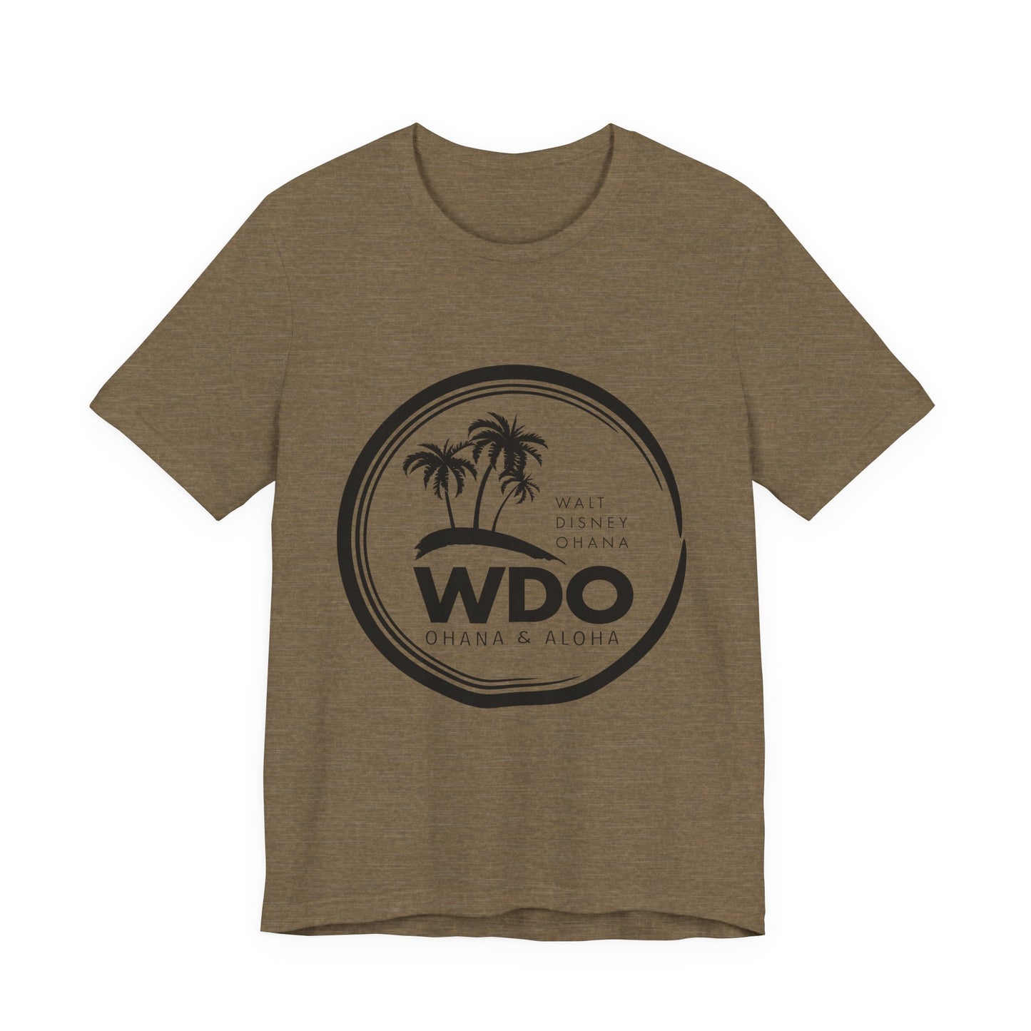 Ohana Tee (Unisex Short Sleeve w/ black logo)