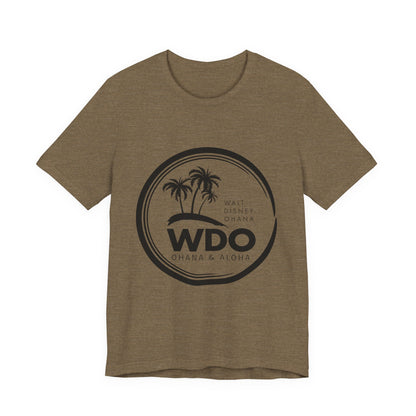 Ohana Tee (Unisex Short Sleeve w/ black logo)