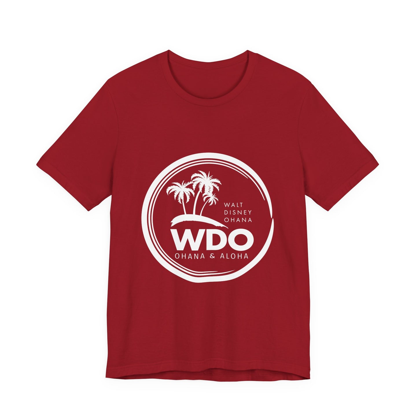 Ohana Tee (Unisex Short Sleeve w/ white logo)
