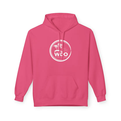 Stay Stylish & Cozy Hoodie – White Logo Minimalist Sweatshirt, Premium Unisex Streetwear Pullover, Soft Casual Fashion Hoodie