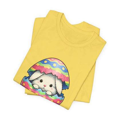 Socially Egg-xhausted - Easter Bunny T-Shirt