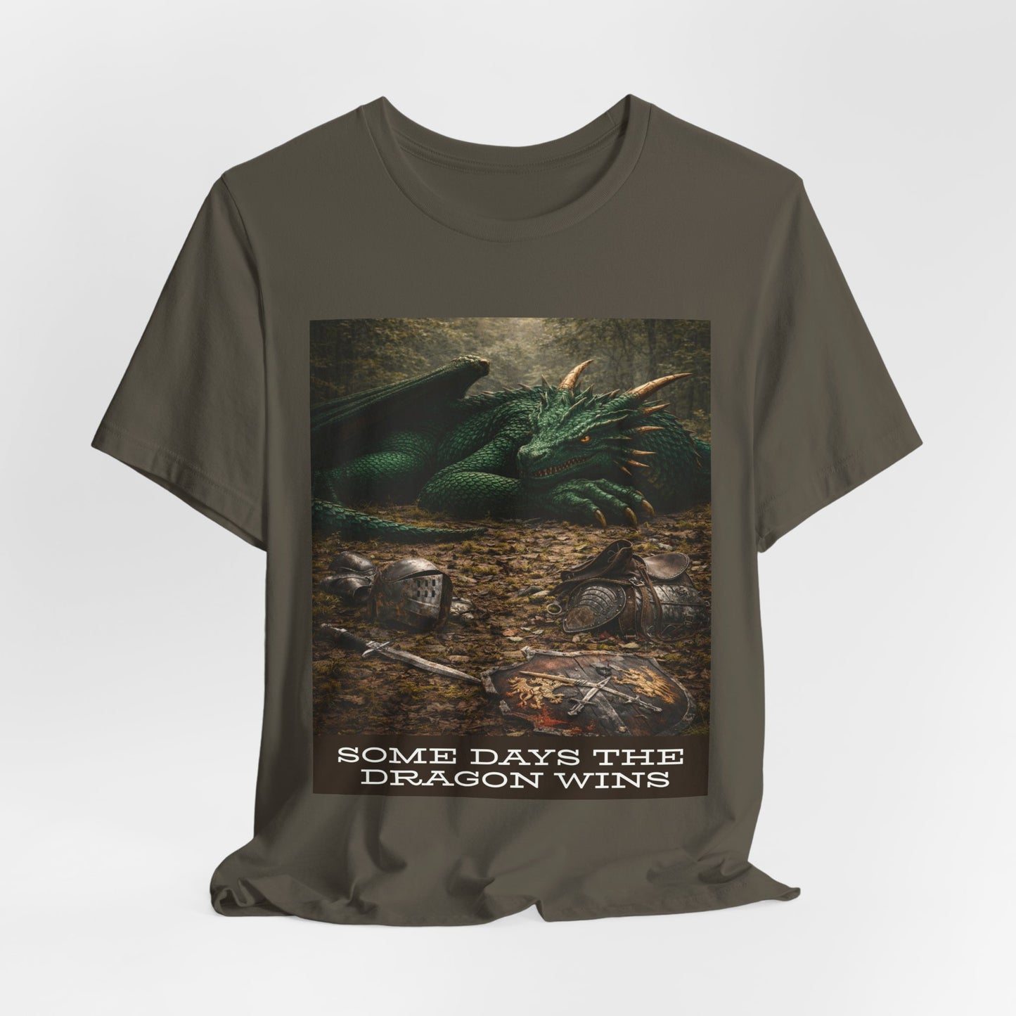 Some Days The Dragon Wins T‑Shirt
