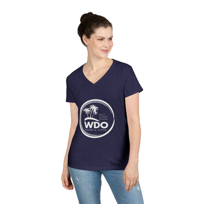 Ohana Tee (Ladies V-neck w/ white logo)