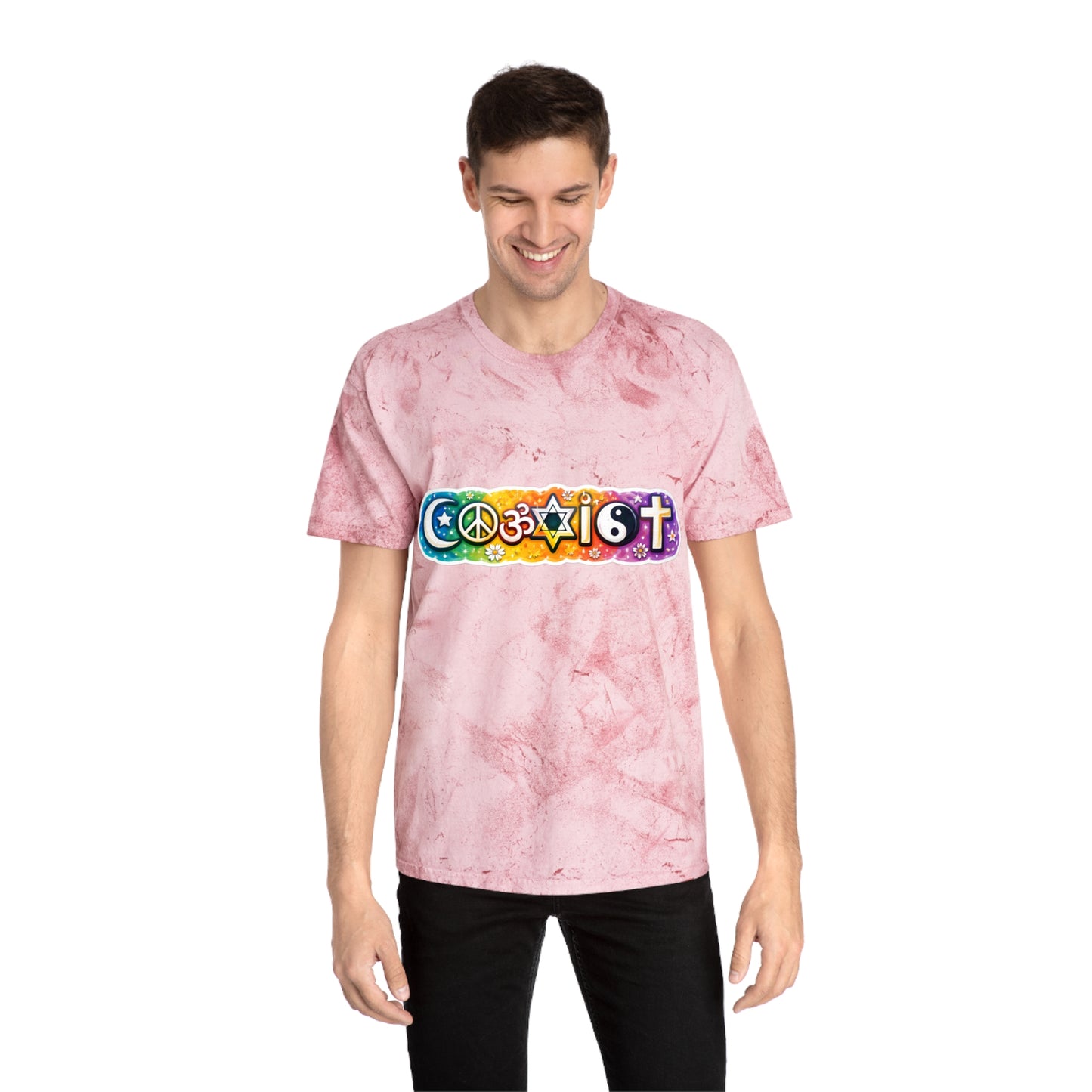 COEXIST Tie-Dye Shirt