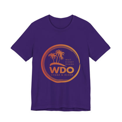 Ohana Tee (Unisex Short Sleeve w/ orange logo)