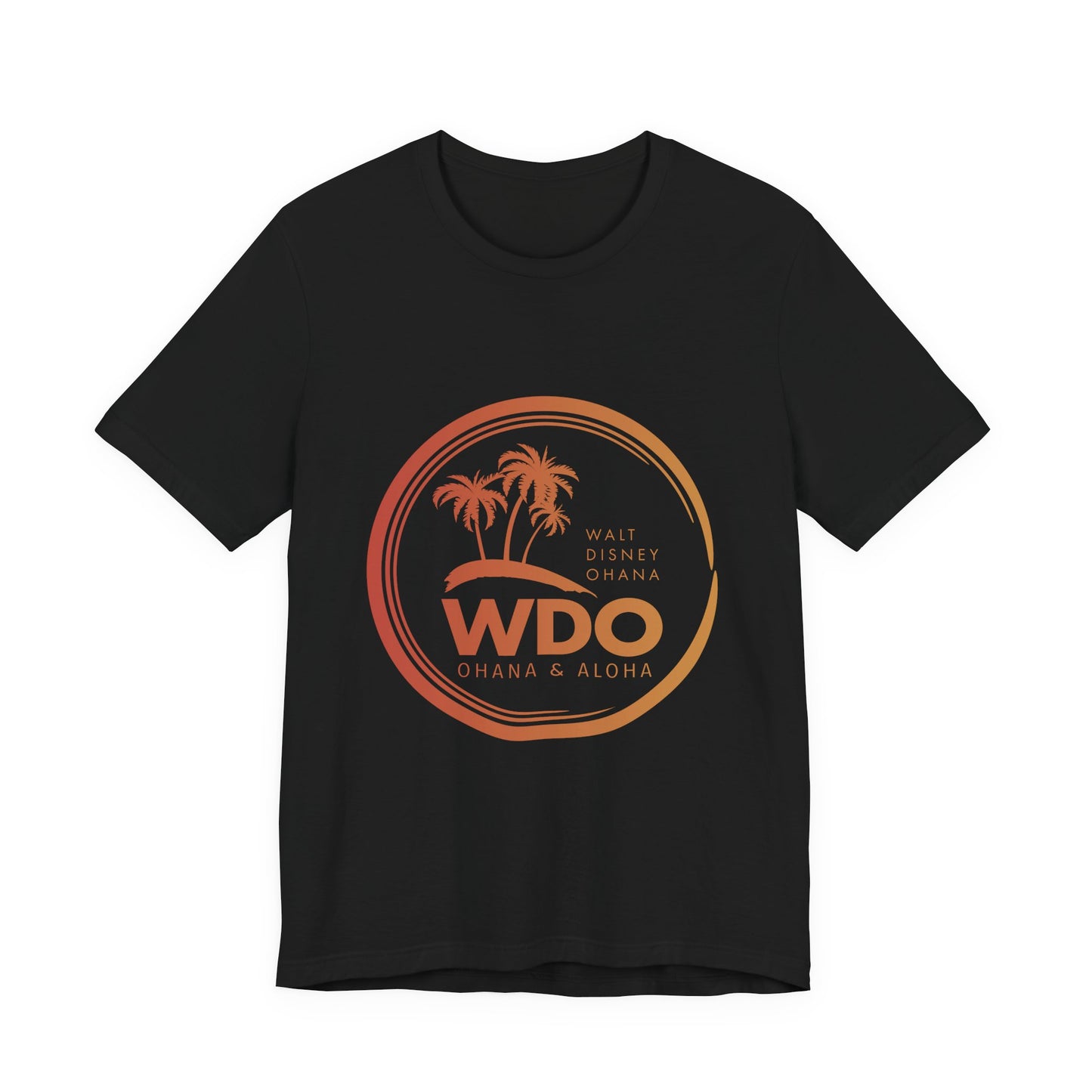Ohana Tee (Unisex Short Sleeve w/ orange logo)