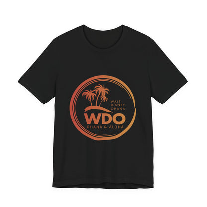 Ohana Tee (Unisex Short Sleeve w/ orange logo)