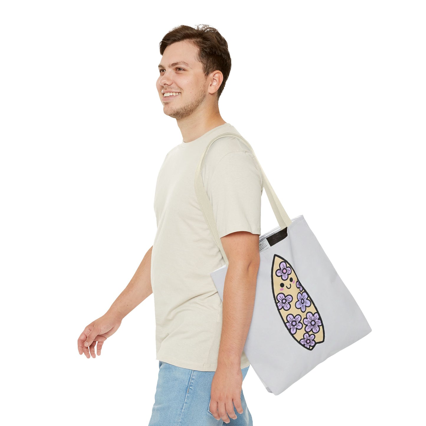 Meet Wavy! The Newest Kawaii Mascot on Your Must-Have Tote!