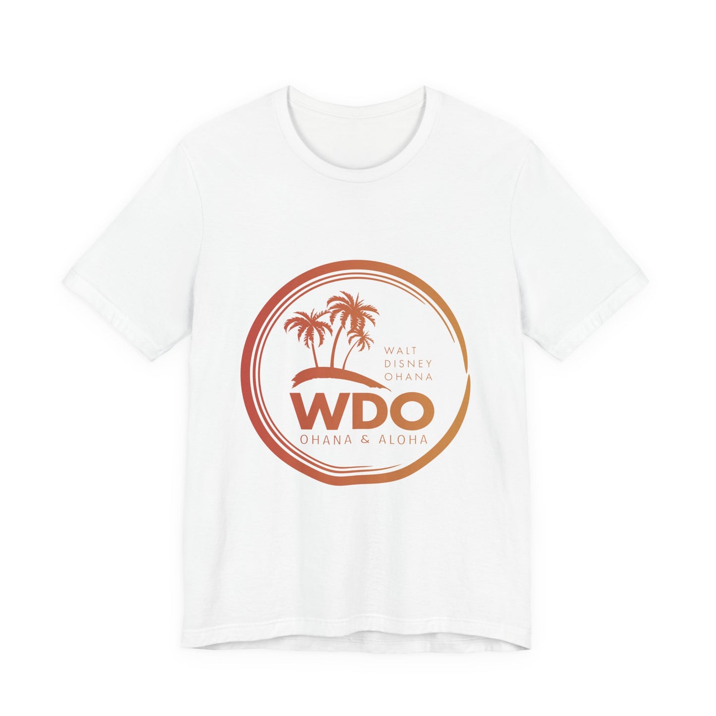 Ohana Tee (Unisex Short Sleeve w/ orange logo)