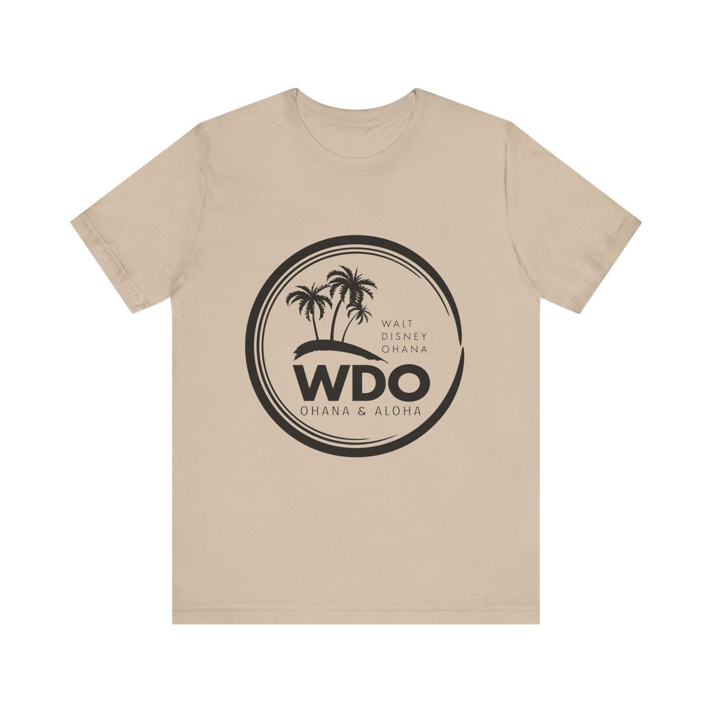 Ohana Tee (Unisex Short Sleeve w/ black logo)