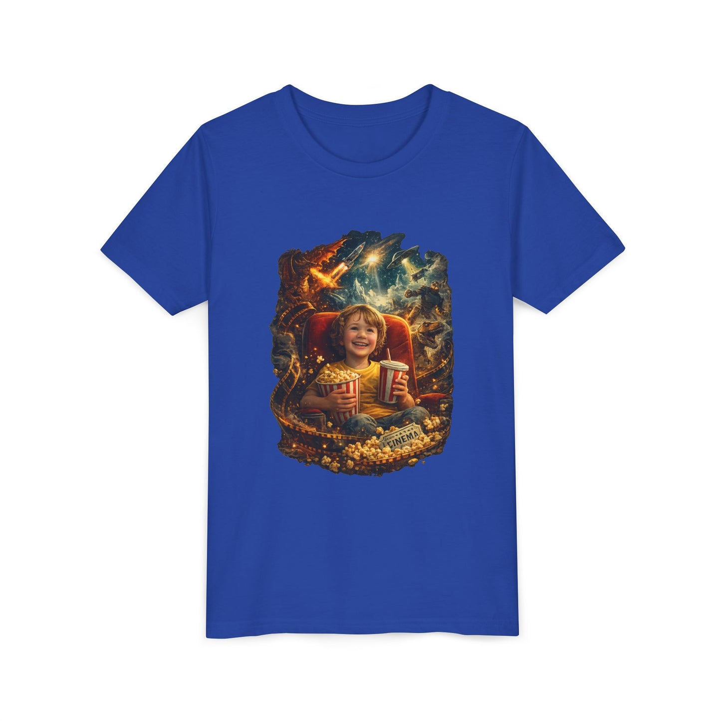 Movie Night Magic - Kids T‑Shirt