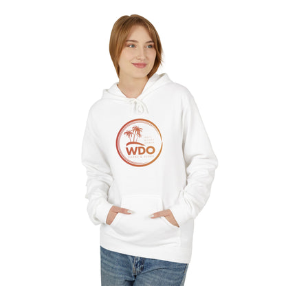 Stay Stylish & Cozy Hoodie – Orange Logo Minimalist Sweatshirt, Premium Unisex Streetwear Pullover, Soft Casual Fashion Hoodie