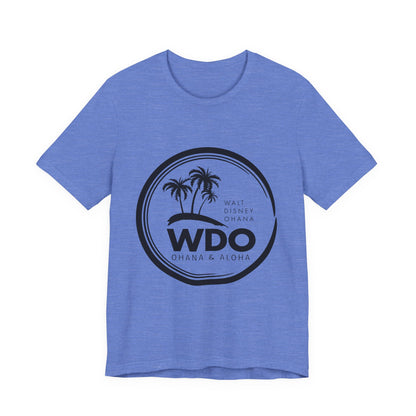 Ohana Tee (Unisex Short Sleeve w/ black logo)