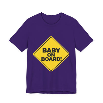 Baby On Board T‑Shirt Expecting Parents