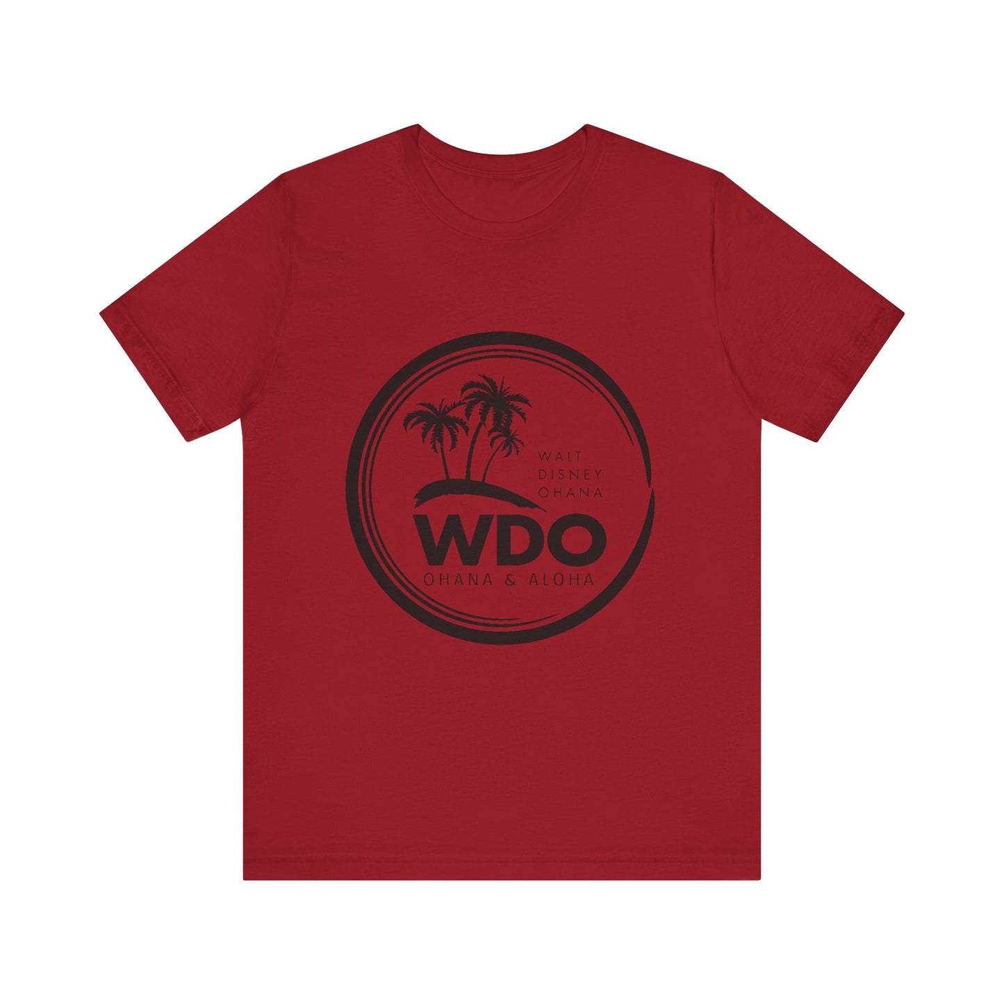 Ohana Tee (Unisex Short Sleeve w/ black logo)