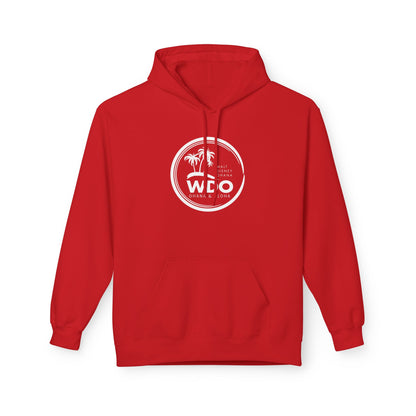 Stay Stylish & Cozy Hoodie – White Logo Minimalist Sweatshirt, Premium Unisex Streetwear Pullover, Soft Casual Fashion Hoodie