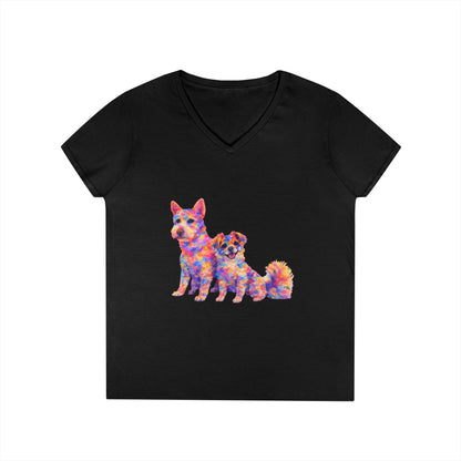 Double Trouble V-Neck T-Shirt