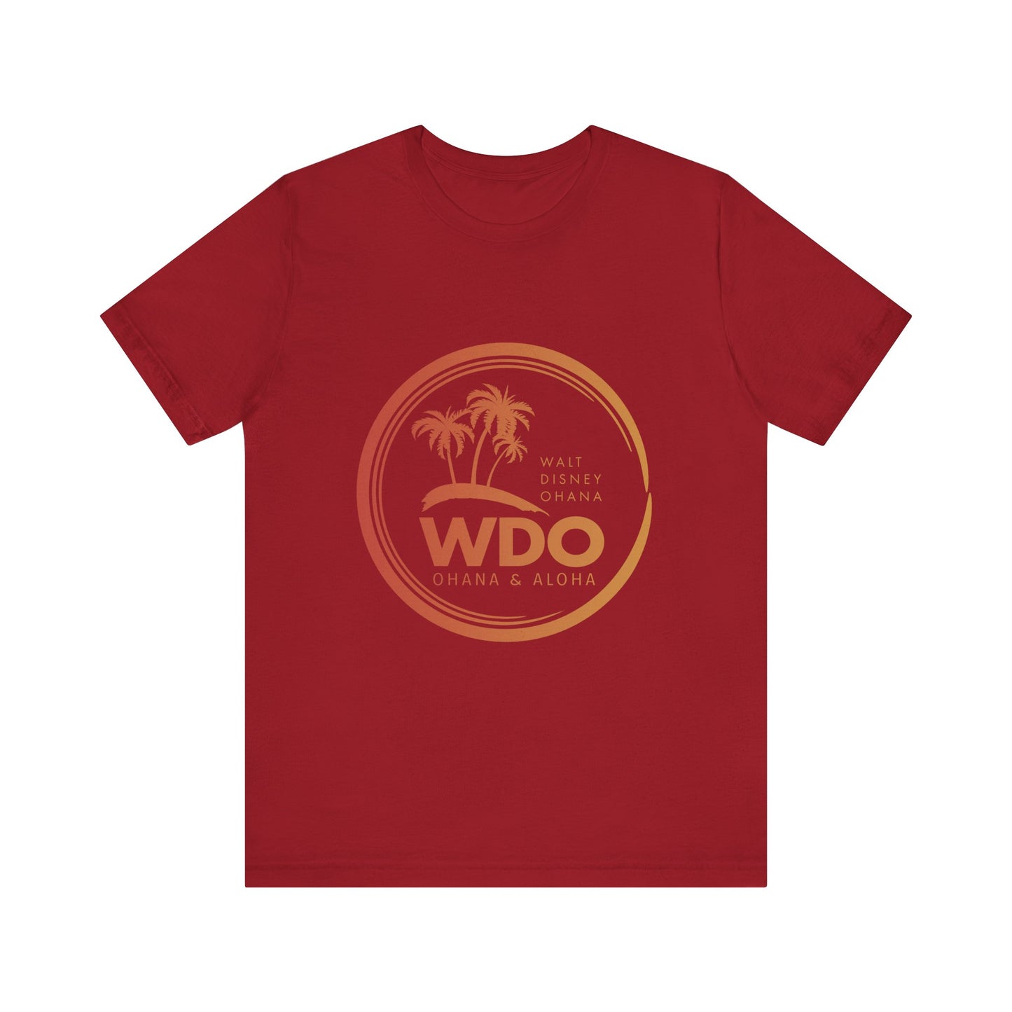 Ohana Tee (Unisex Short Sleeve w/ orange logo)