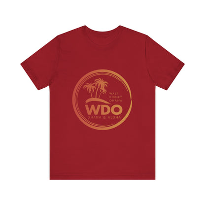 Ohana Tee (Unisex Short Sleeve w/ orange logo)