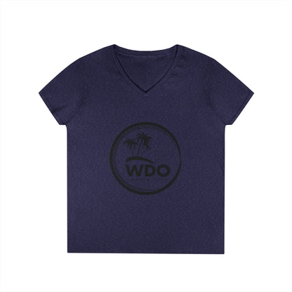 Ohana Tee (Ladies V-neck w/ black logo)