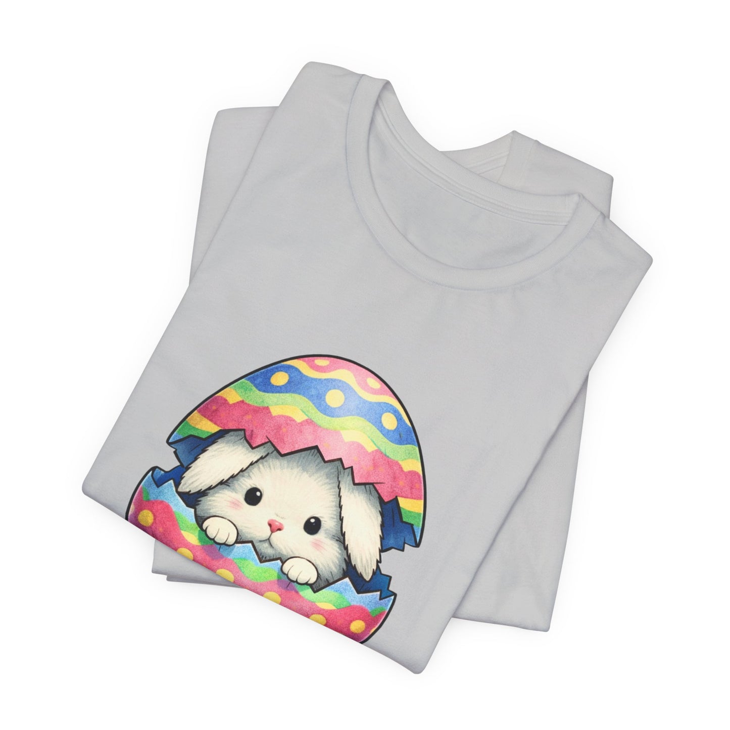 Socially Egg-xhausted - Easter Bunny T-Shirt