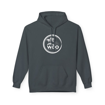 Stay Stylish & Cozy Hoodie – White Logo Minimalist Sweatshirt, Premium Unisex Streetwear Pullover, Soft Casual Fashion Hoodie