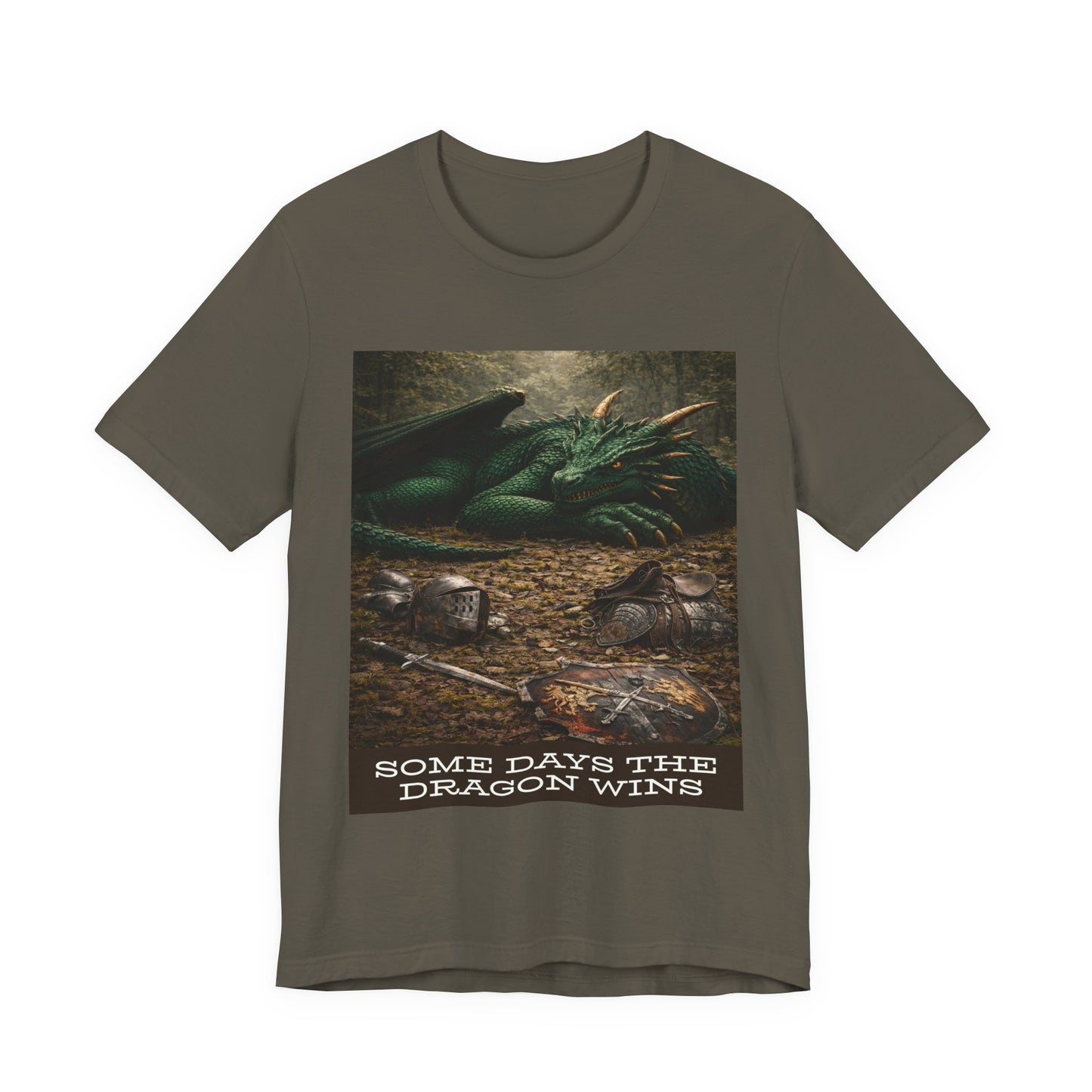 Some Days The Dragon Wins T‑Shirt