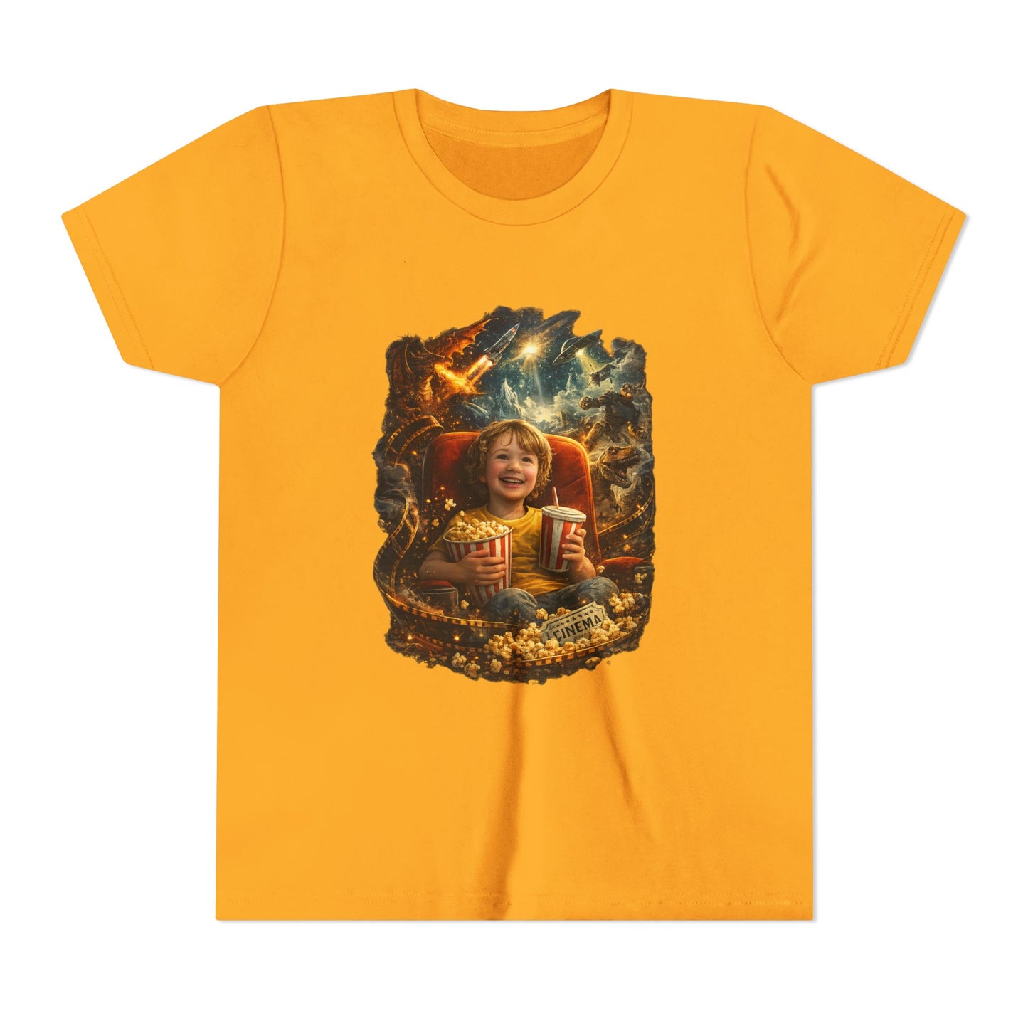 Movie Night Magic - Kids T‑Shirt