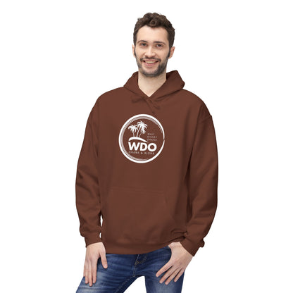 Stay Stylish & Cozy Hoodie – White Logo Minimalist Sweatshirt, Premium Unisex Streetwear Pullover, Soft Casual Fashion Hoodie