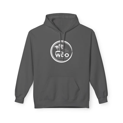 Stay Stylish & Cozy Hoodie – White Logo Minimalist Sweatshirt, Premium Unisex Streetwear Pullover, Soft Casual Fashion Hoodie