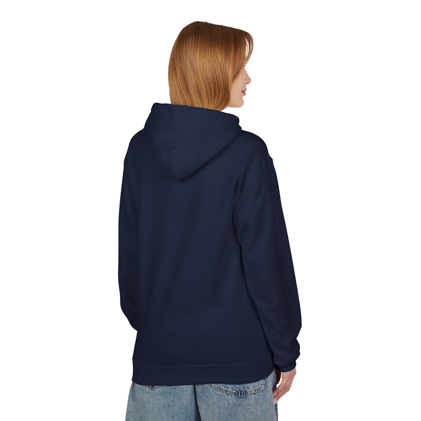 Stay Stylish & Cozy Hoodie – White Logo Minimalist Sweatshirt, Premium Unisex Streetwear Pullover, Soft Casual Fashion Hoodie
