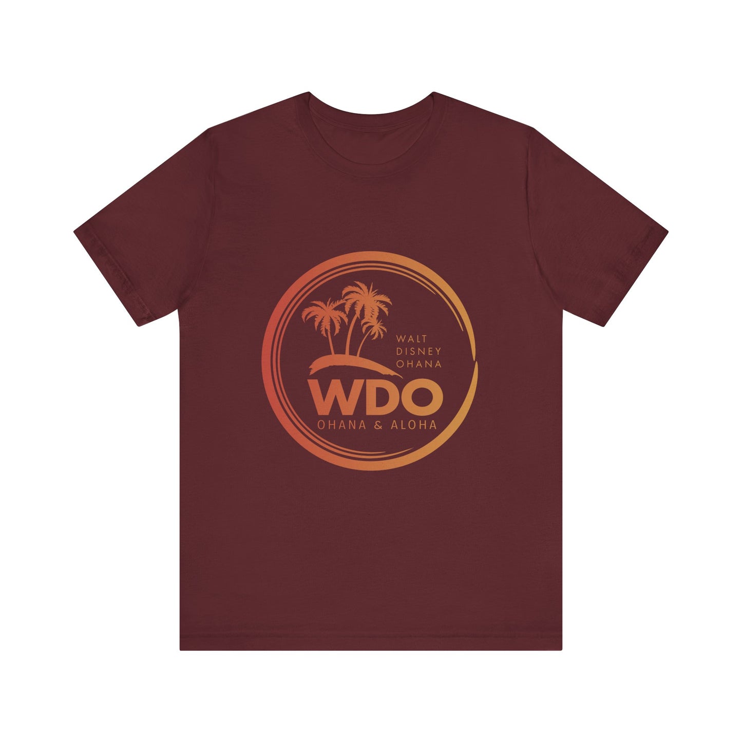 Ohana Tee (Unisex Short Sleeve w/ orange logo)