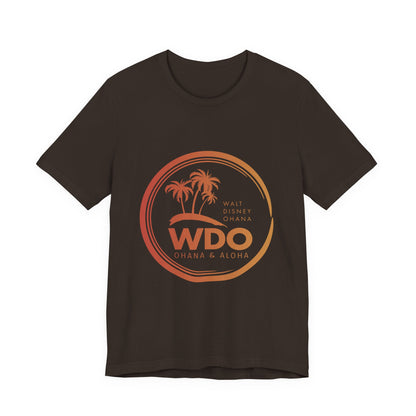 Ohana Tee (Unisex Short Sleeve w/ orange logo)