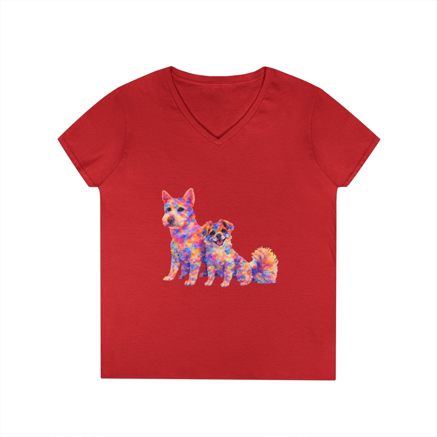 Double Trouble V-Neck T-Shirt