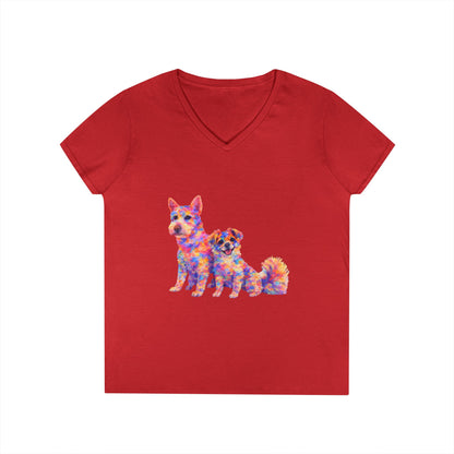 Double Trouble V-Neck T-Shirt