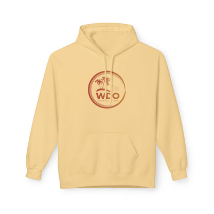 Stay Stylish & Cozy Hoodie – Orange Logo Minimalist Sweatshirt, Premium Unisex Streetwear Pullover, Soft Casual Fashion Hoodie