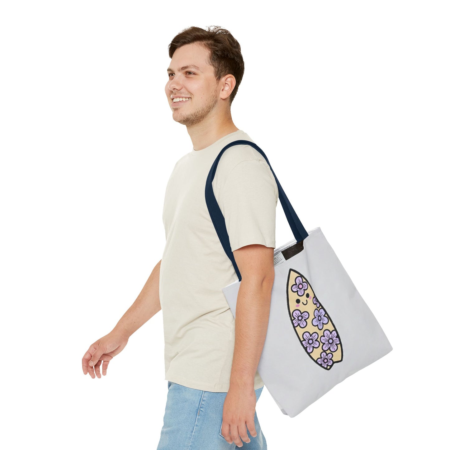 Meet Wavy! The Newest Kawaii Mascot on Your Must-Have Tote!