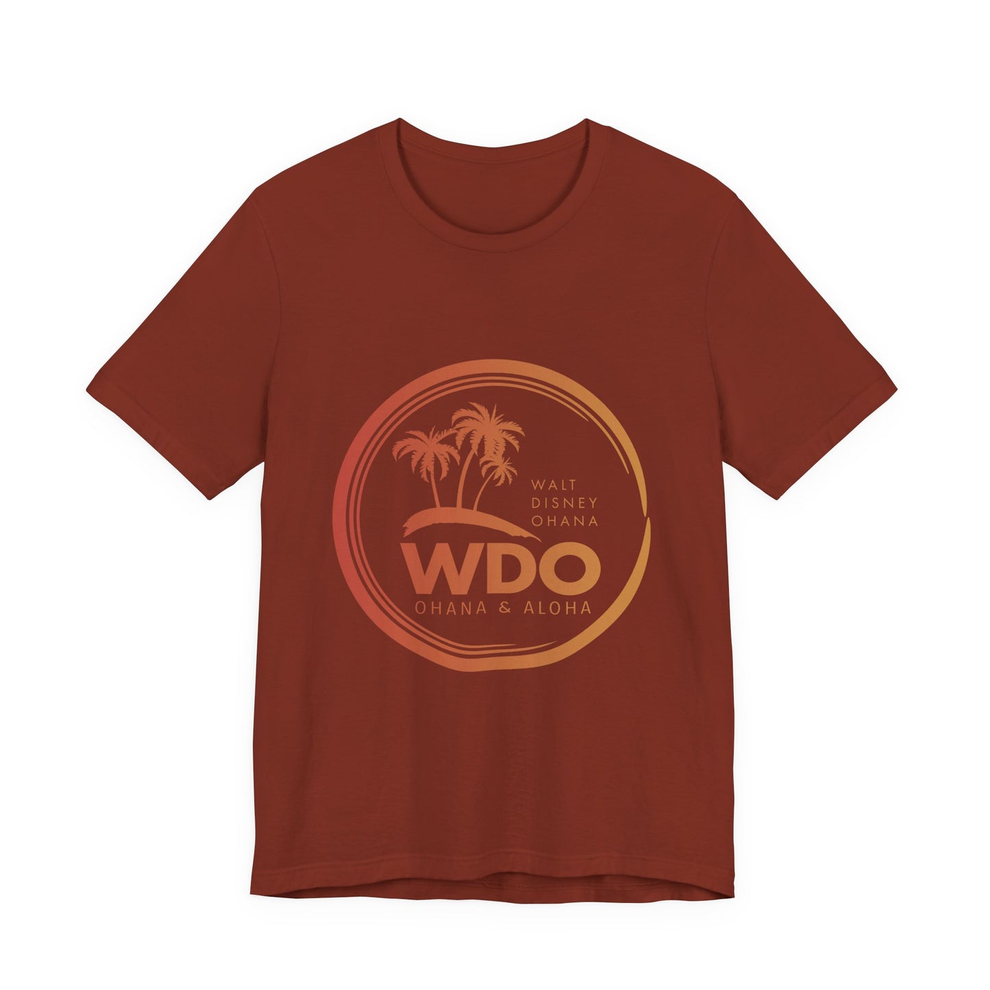 Ohana Tee (Unisex Short Sleeve w/ orange logo)