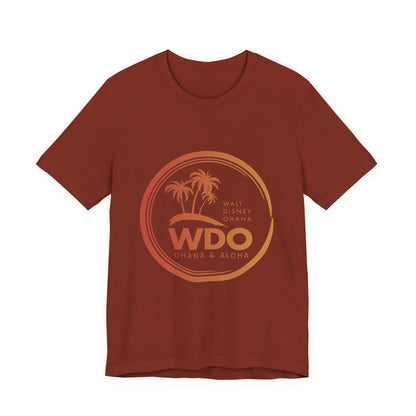 Ohana Tee (Unisex Short Sleeve w/ orange logo)