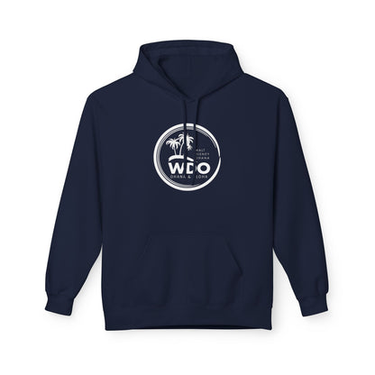 Stay Stylish & Cozy Hoodie – White Logo Minimalist Sweatshirt, Premium Unisex Streetwear Pullover, Soft Casual Fashion Hoodie
