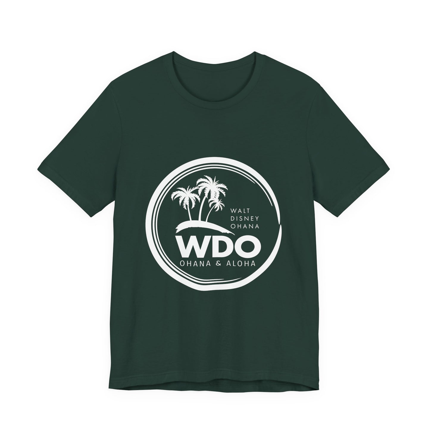 Ohana Tee (Unisex Short Sleeve w/ white logo)