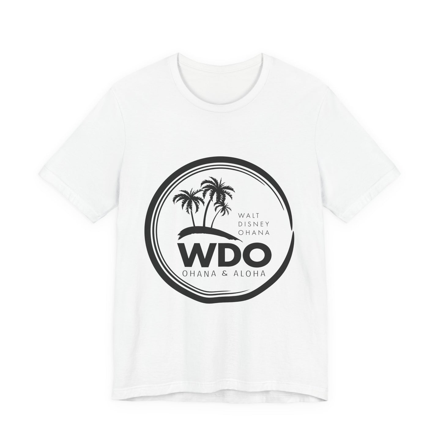 Ohana Tee (Unisex Short Sleeve w/ black logo)