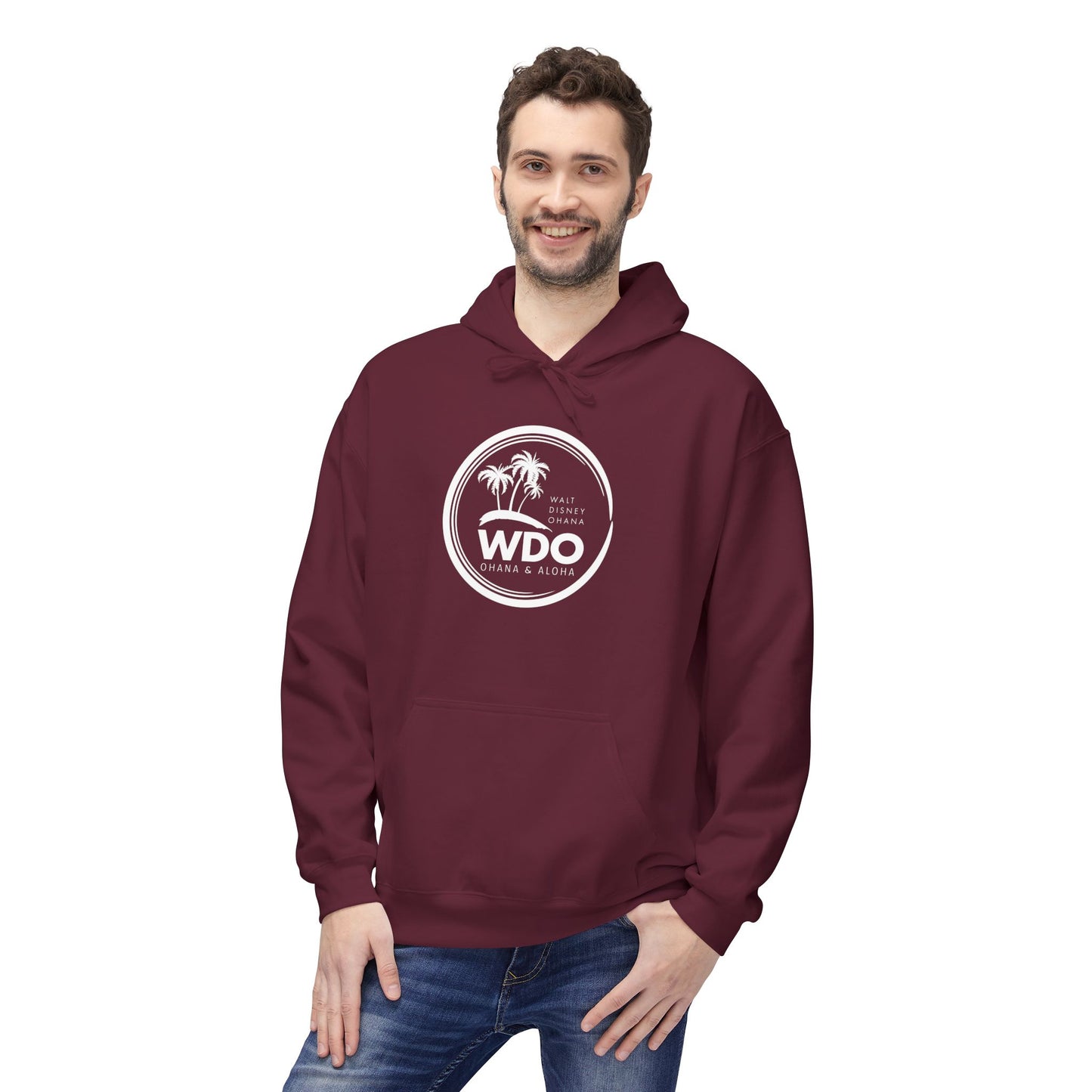 Stay Stylish & Cozy Hoodie – White Logo Minimalist Sweatshirt, Premium Unisex Streetwear Pullover, Soft Casual Fashion Hoodie