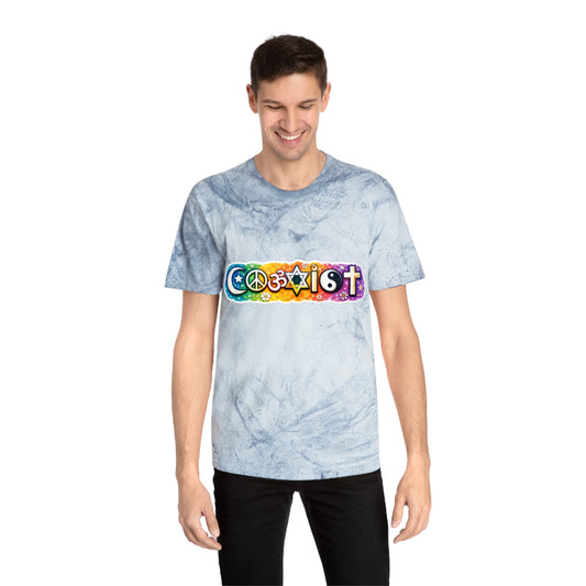 COEXIST Tie-Dye Shirt