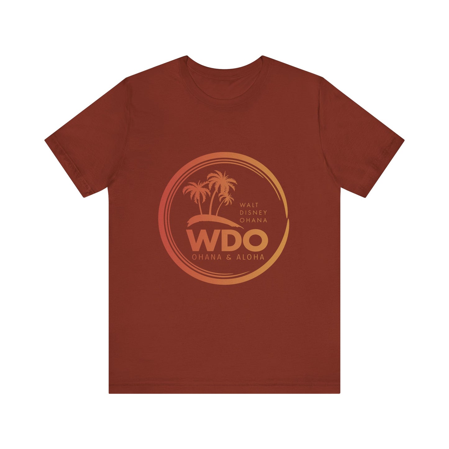 Ohana Tee (Unisex Short Sleeve w/ orange logo)